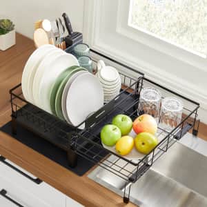 Songmics Dish Drying Rack with 360° Spout: $19.99