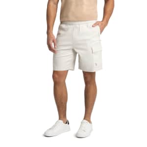 U.S. Polo Assn. Men's Comfort Waist Cargo Shorts: From $11