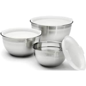 Open-Box Cuisinart Stainless Steel Mixing Bowl Set: $23.55 Open-Box Cuisinart Stainless Steel Mixing Bowl Set: $23.55