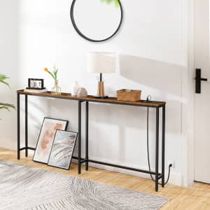 Trent Austin Design Castiglione Console Table w/ Charging Station: $70