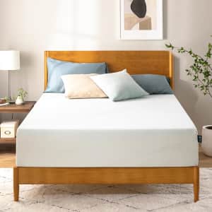 Zinus 10" Green Tea Memory Foam Queen Mattress: $176