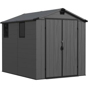 Patiowell 6 x 8-FT Outdoor Storage Shed: $640