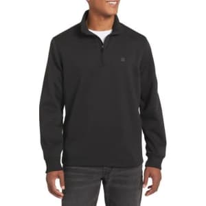 DKNY Men's Noah Quarter Zip Sweater: $24.97