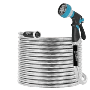 100-Foot Stainless Steel Hose: $23