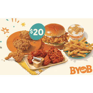 Popeyes Build Your Own Bundle: $20 Popeyes Build Your Own Bundle: $20