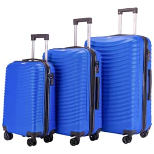 Tucci Italy 3-Piece Locking Luggage Set: $99 Tucci Italy 3-Piece Locking Luggage Set: $99