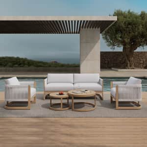 Otta Outdoor Venice 5-Piece Outdoor Patio Set: $1,999.99 Otta Outdoor Venice 5-Piece Outdoor Patio Set: $1,999.99