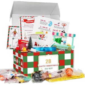 28-Day Christmas Elf Interactive Advent Kit: $35.99