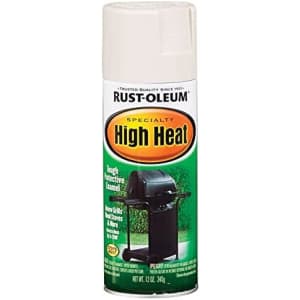 Rust-Oleum 12-oz. White High Heat Enamel Spray Paint 5-Pack: $23