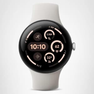 Google Pixel Watch 3 45mm LTE Smartwatch: $225