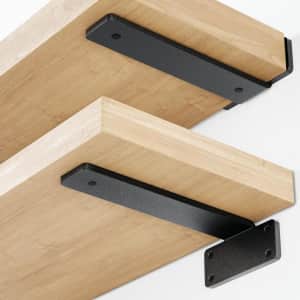 Orbeto Floating Shelf Bracket 6-Pack: from $19