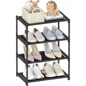 4-Tier Small Shoe Rack: $7.64 4-Tier Small Shoe Rack: $7.64
