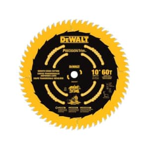 DeWalt DW3215PT 10" Miter / Table Saw Blade: $25