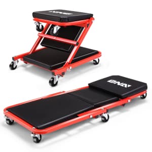 DNA Motoring 2-in-1 Folding Car Creeper/Seat: $26