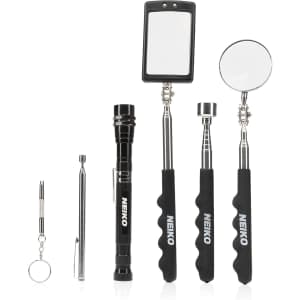 Neiko 6-Piece Magnetic Tool & Telescoping Mirror Set: $16