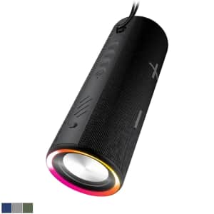 Lifestyle Advanced Boom Tube 10W Wireless LED Light Speaker: $14