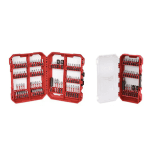 Milwaukee 99-Piece Shockwave Impact Duty Alloy Steel Screw Driver Bit Set w/ Packout Case: $26