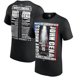 WWE Fan Gear at Fanatics: Deals from $1