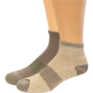 Columbia Men's Quarter Socks 2-Pack: $11