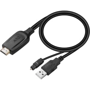 3.7-Foot 192KHz HDMI ARC to Optical Audio Converter: $8.99 3.7-Foot 192KHz HDMI ARC to Optical Audio Converter: $8.99