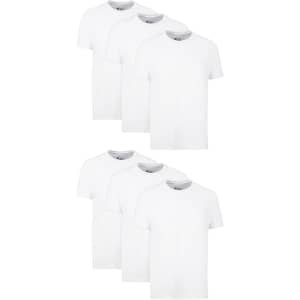 Hanes Men's Best Undershirts 6-Pack: $14 w/ Prime