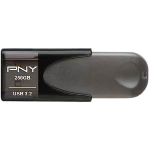 PNY Elite Turbo Attache 4 256GB USB 3.2 Flash Drive: $18