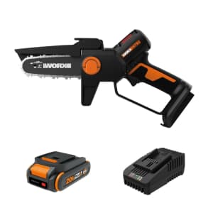 Worx Nitro WG325 20V Power Share Brushless 5" Cordless Pruning Saw: $99.99