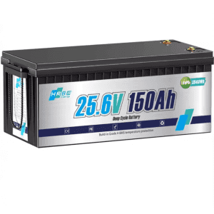 HRBEEnerg 24V 150Ah LiFePO4 Lithium Battery: $296