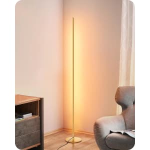 Edishine 57.5" Gold Floor Lamp w/ Remote: $51 w/ Prime Edishine 57.5" Gold Floor Lamp w/ Remote: $51 w/ Prime