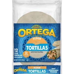 Ortega 6" Flour Tortillas 12-Pack: $2.42 via Sub & Save