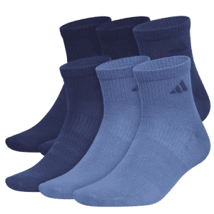 adidas Men's Superlite 3.0 Quarter Sock 6-Pair Pack: $8.50 adidas Men's Superlite 3.0 Quarter Sock 6-Pair Pack: $8.50