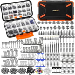 397-Piece Fishing Accessories Kit: $27 397-Piece Fishing Accessories Kit: $27