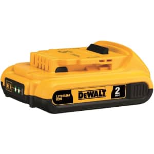 DeWalt 20V MAX 2Ah Li-Ion Compact Battery: $30