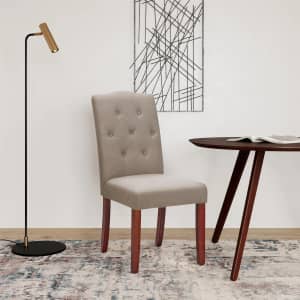 Better Homes & Gardens Parsons Upholstered Tufted Dining Chair: $43