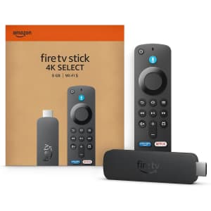 Amazon Fire TV Stick 4K Select: $20