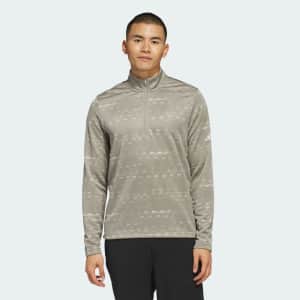 adidas Men's Core Printed Quarter Zip Pullover: $21 adidas Men's Core Printed Quarter Zip Pullover: $21