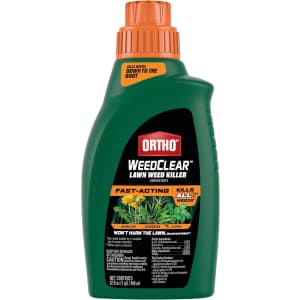 Ortho WeedClear Lawn Weed Killer Concentrate 32-oz. Bottle: $5.60