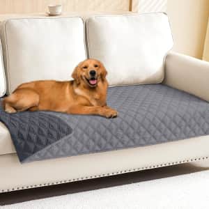 Smiry 30" x 70" Waterproof Dog Bed Cover Pet Blanket: $5.98