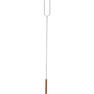 Coghlan's 41" Chromed-Steel Wood-Handle Roasting Fork: $3.88