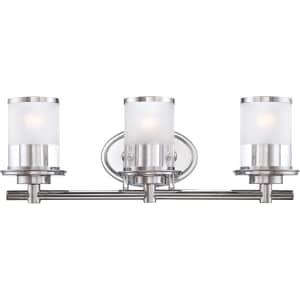 Designers Fountain Essence 3-Light Bathroom Vanity Light Fixture: $50