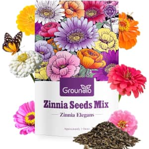 3,000+ Zinnia Seeds Mix: $5.69 via Sub. & Save 3,000+ Zinnia Seeds Mix: $5.69 via Sub. & Save