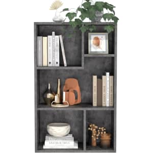 Vecelo 5-Shelf Contemporary Bookshelf: $29.88