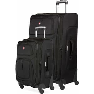 SwissGear Sion Softside Expandable Luggage 2-Piece Set: $150 SwissGear Sion Softside Expandable Luggage 2-Piece Set: $150