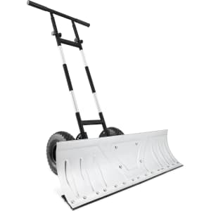 Best Choice Products 36" Galvanized 2-Wheel Snow Pusher Hand Plow: $110