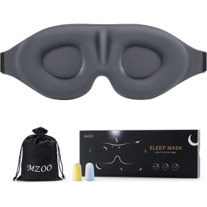 MZOO 3D Zero Pressure Sleep Mask: $3.49 MZOO 3D Zero Pressure Sleep Mask: $3.49