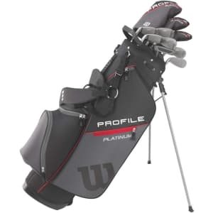 Wilson Men's Profile Platinum Complete Golf Club Set (Right-Handed): $334