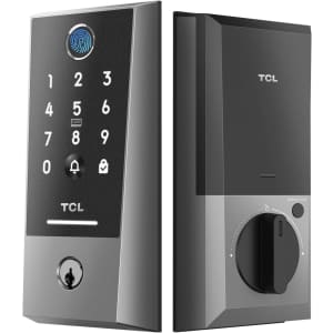 TCL Smart Lock D2 Plus AI Fingerprint Lock: $47.99