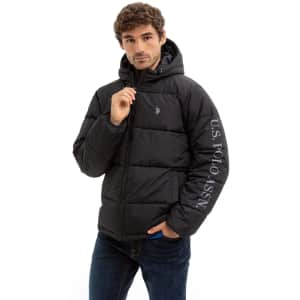 U.S. Polo Assn. Men's Puffer Jacket: $21.98