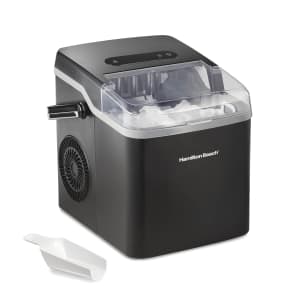 Hamilton Beach Countertop Ice Maker w/ Easy-Carry Handle: $74.99