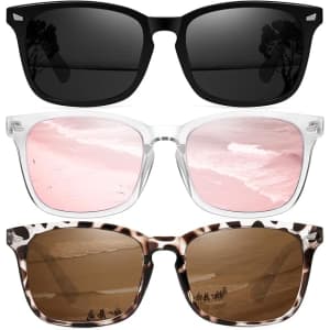 Polarized Sunglasses 3-Pack: $8.99 Polarized Sunglasses 3-Pack: $8.99